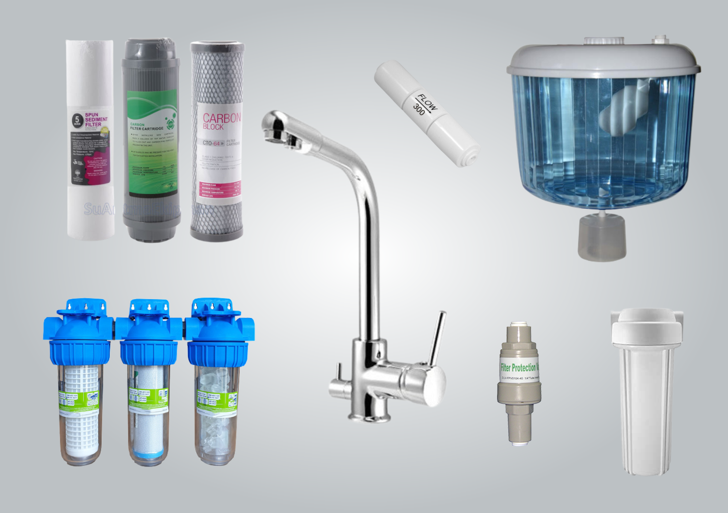 su arıtma yedek parçaları