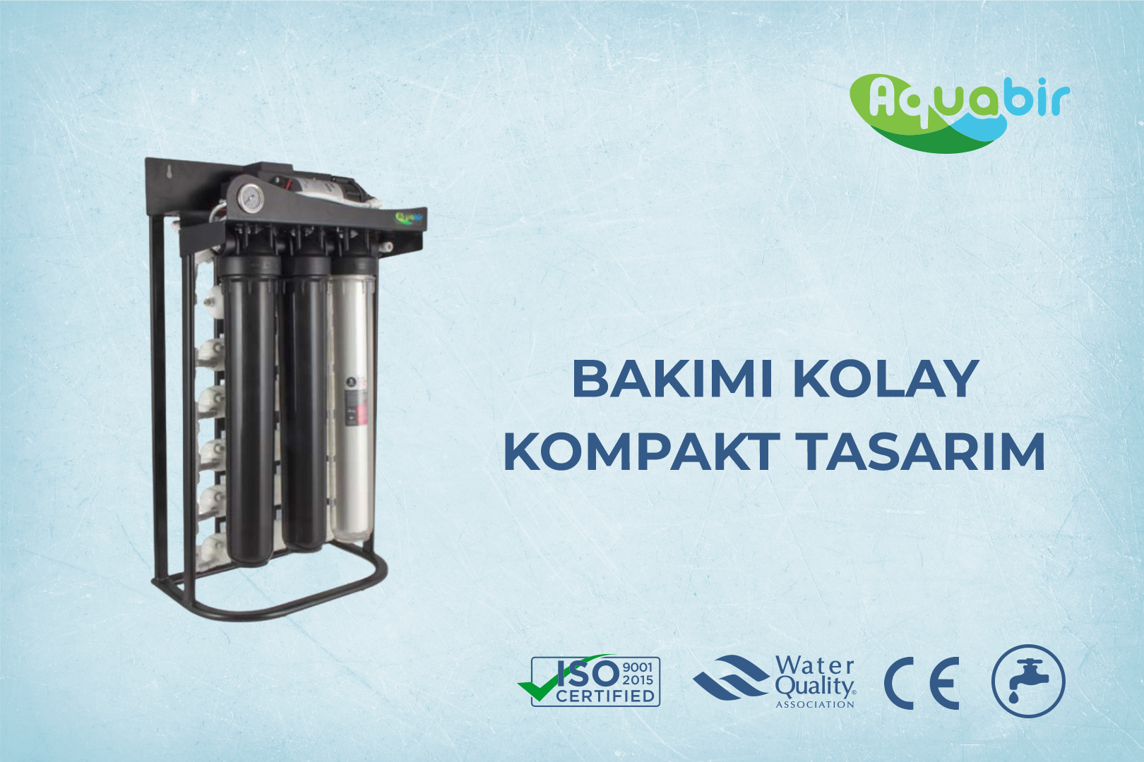 aquabir direkt akış arıtma cihazı