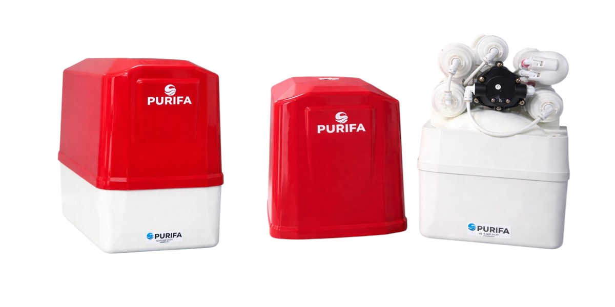 PURİFA KAPALI KASA POMPALI RO SU ARITMA CİHAZI